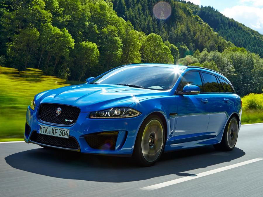  Jaguar XFR-S Sportbrake 2014 года  (UK) (фото 48 из 50)